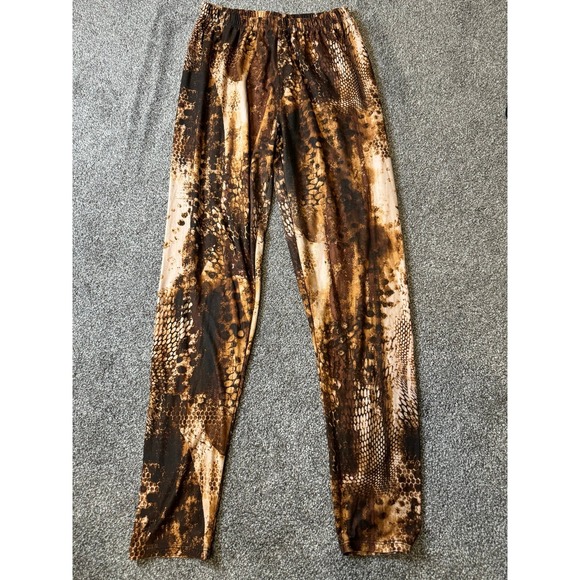 Other - Snake‎ Skin Print Leggings - Youth